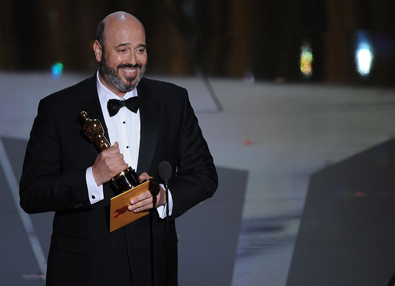 Mark Bridges en la gala de los Oscars 2012