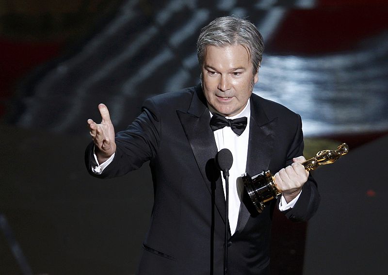 Gore Verbinski en la gala de los Oscars 2012