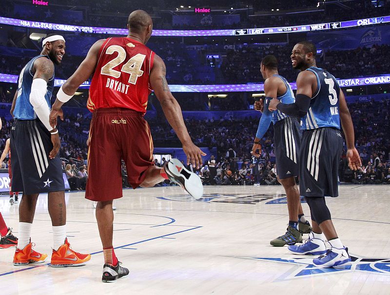 All Star 2012 - Lebron, Bryant, Wade