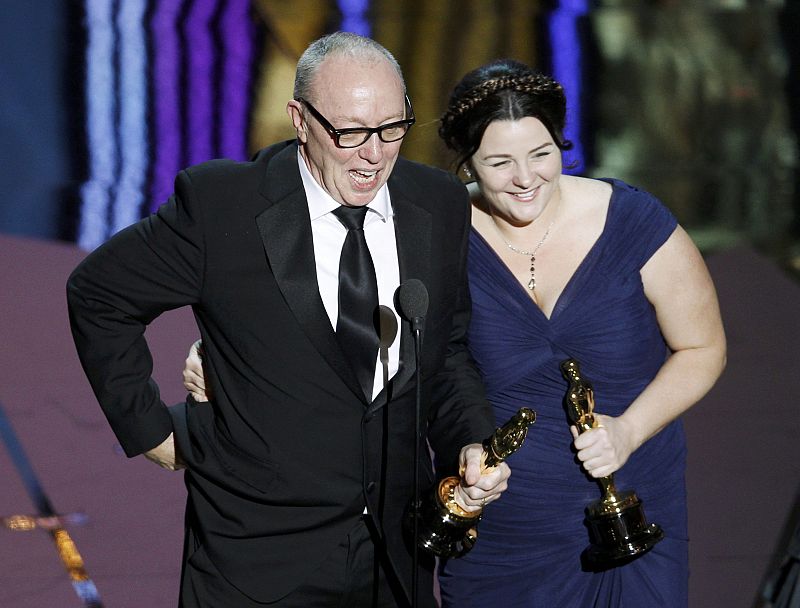 Terry George en la gala de los Oscars 2012