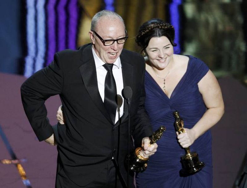 Terry George en la gala de los Oscars 2012