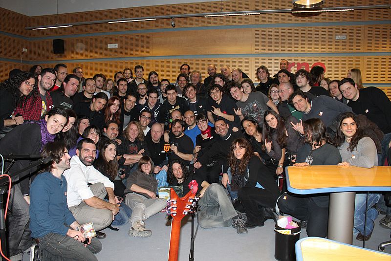 Entrevista acústica con público, Unisonic en 'El vuelo del fénix'