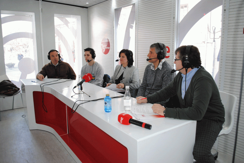 Emisión del programa con Amparo Roca y Pepe García