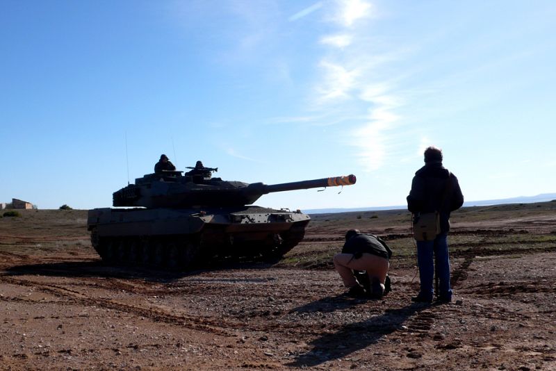 Rodando en las Academias Militares