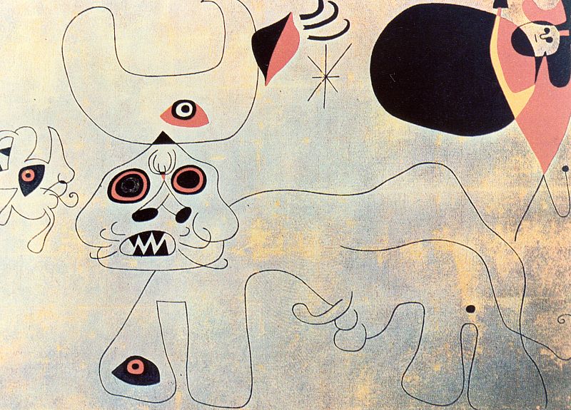 "La corrida de toros", Joan Miró