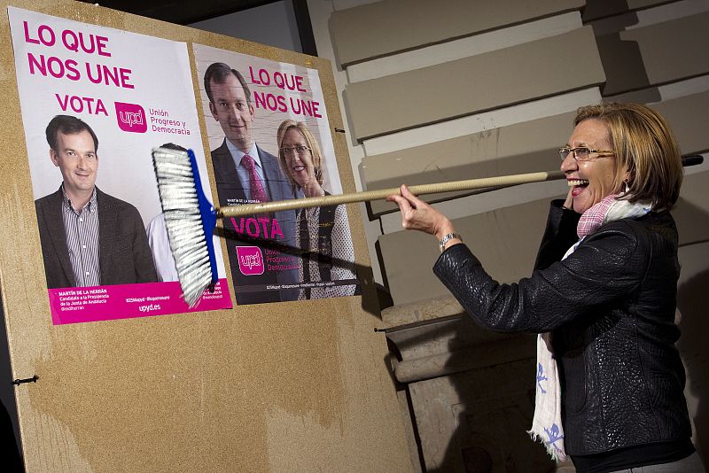 Rosa Díez Elecciones Andalucía 2012