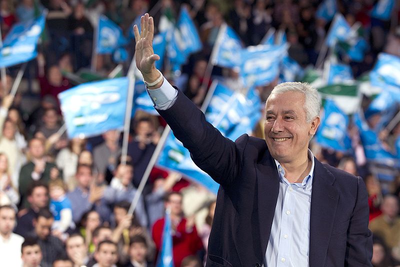 Elecciones Andalucía 2012 Javier Arenas