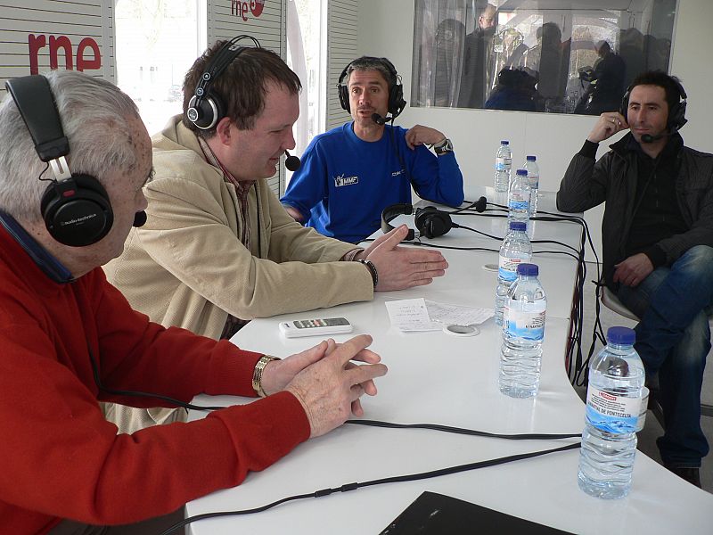 Ilustres del deporte alavés con RNE: Martín Fiz y Joseba Beloki.