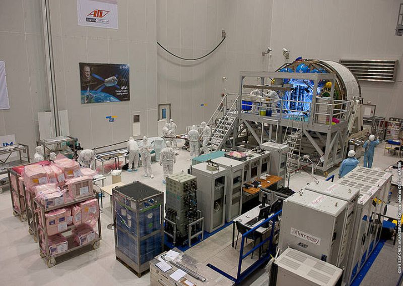  La carga del ATV esperando a ser introducida en este 