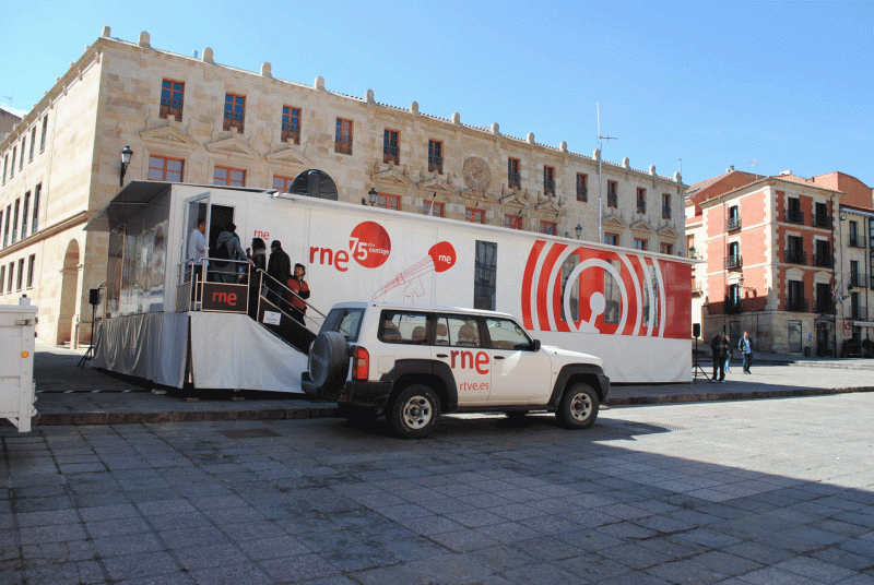 Soria se vuelca con el 75 aniversario de RNE
