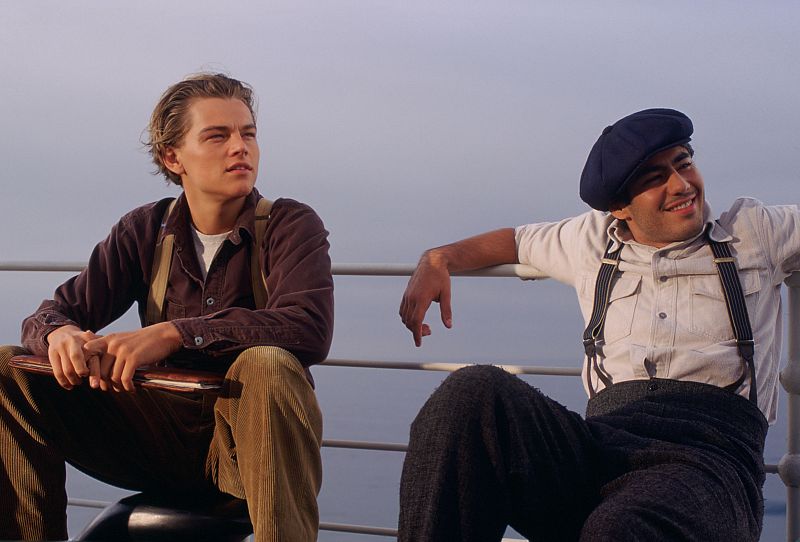 Leonardo Dicaprio en una escena de 'Titanic'