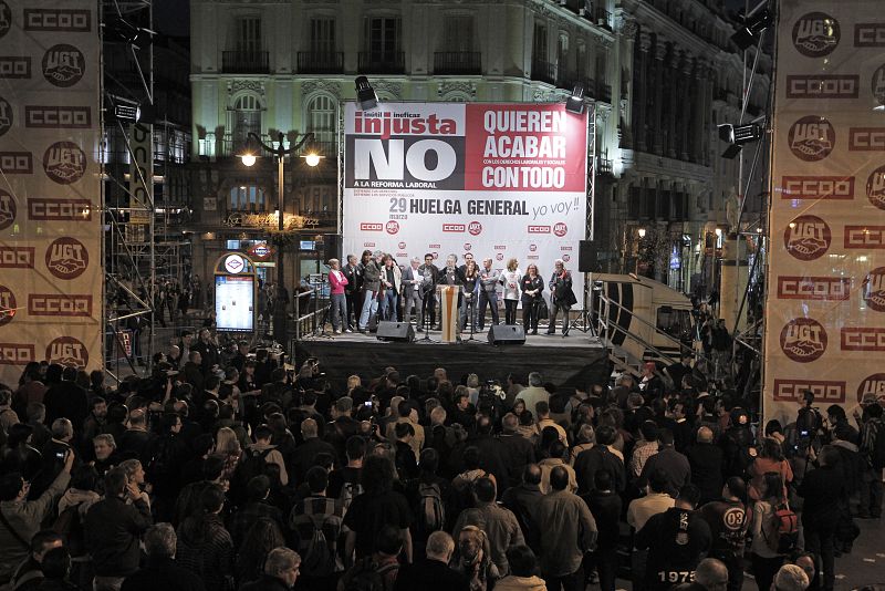 huelga general 29-M