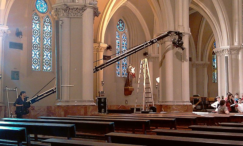 Ensayo de 'Los conciertos de La 2' en la Iglesia de la Milagrosa