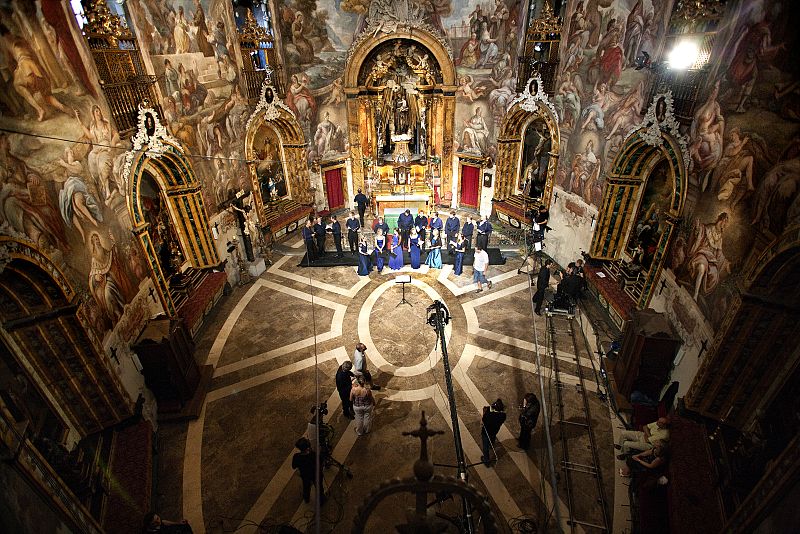 Grabación de 'Los conciertos de La 2' con el coro The Sixteen