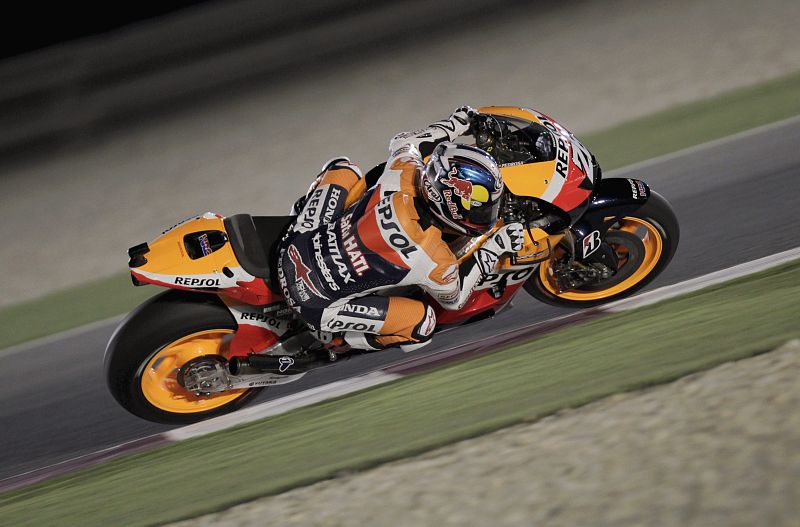 Dani Pedrosa ha finalizado la carrera en segunda posición, después de una gran carrera.