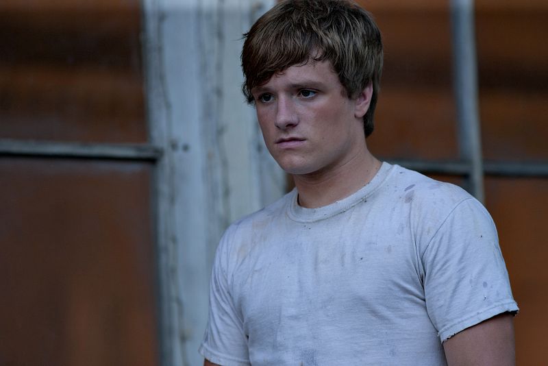 Josh Hutcherson interpreta a Peeta Mellark, el otro "tributo" del Distrito 12