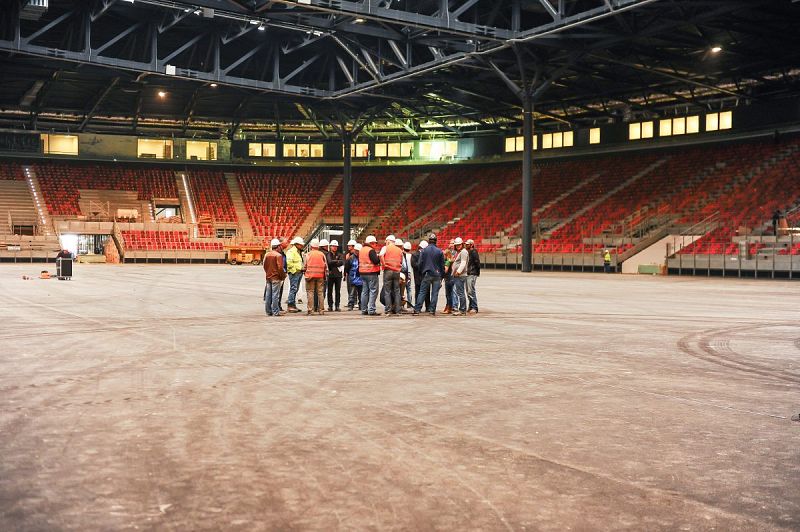 Eurovisión es el primer evento que se celebrará en Baku Crystal Hall.