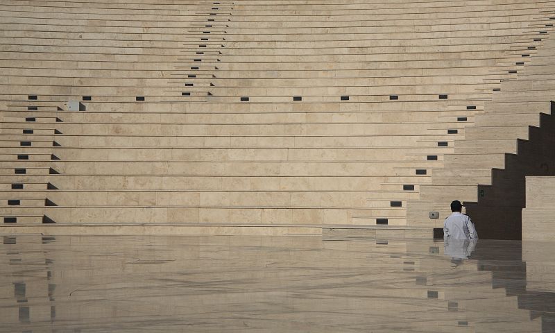 Faraónico anfiteatro en Katara, la ciudad de la cultura