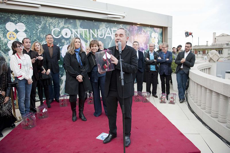 Ferran Adrià amb el premi