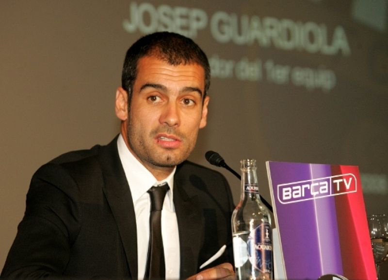 Primera Rueda de prensa de Guardiola