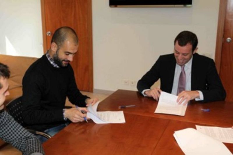 Renovación de Guardiola en 2011
