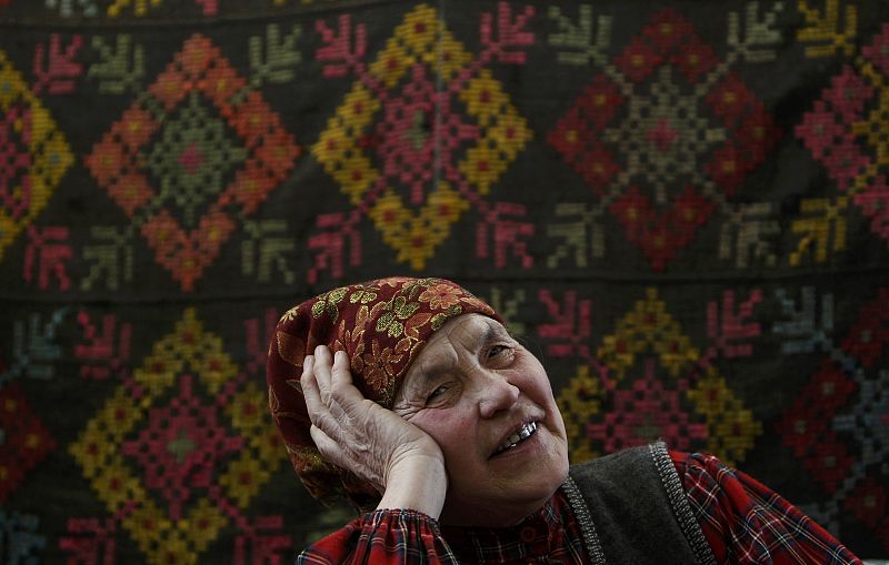 Ekaterina Shklayeva, durante uno de los ensayos.