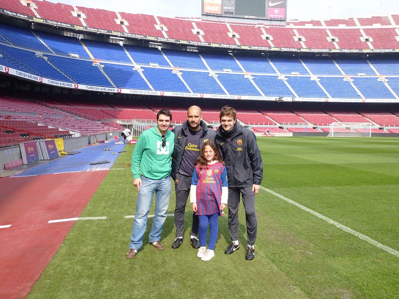 Homenaje a Pep Guardiola