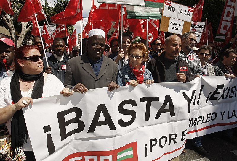 PROTESTA CONTRA LOS RECORTES DEL GOBIERNO