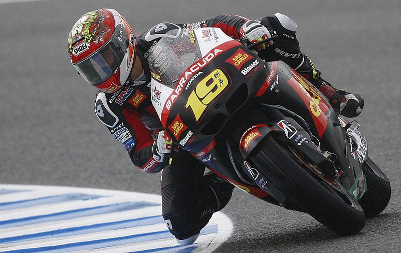 Álvaro Bautista ha logrado una muy meritoria sexta plaza en la carrera de MotoGP de Jerez.