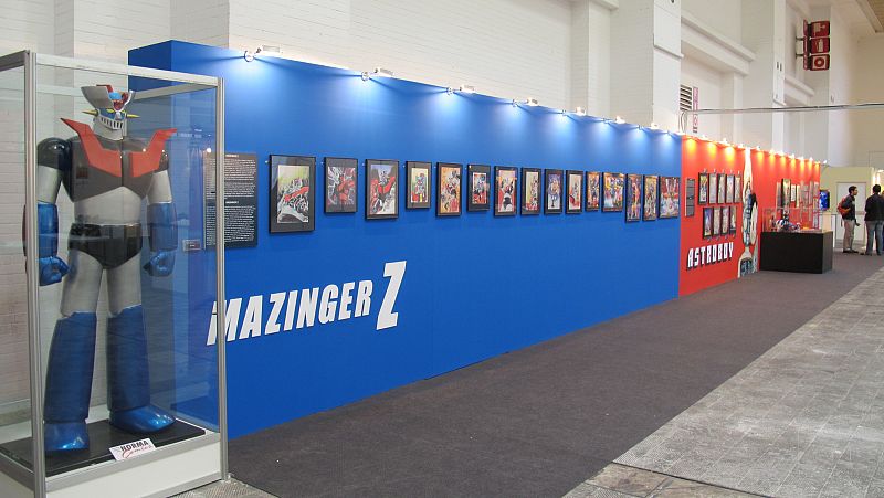 Exposición de Mazinger Z, con motivo de su 40 cumpleaños