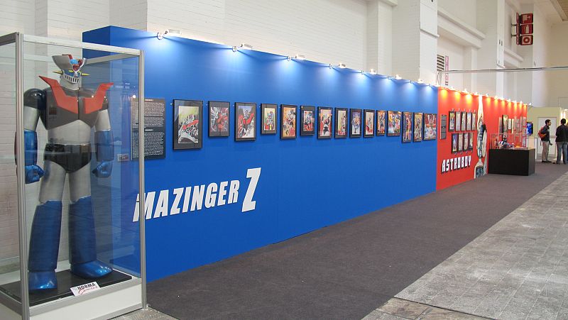 Exposición de Mazinger Z, con motivo de su 40 cumpleaños