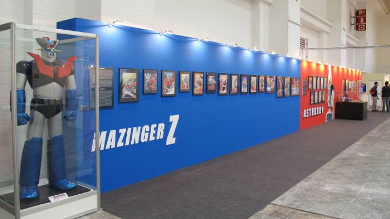  Exposición de Mazinger Z, con motivo de su 40 cumpleaños