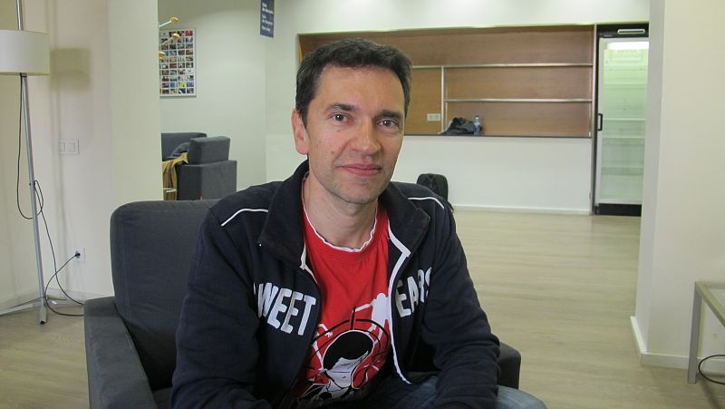 Enrico Marini, dibujante de la gran serie de espadachines, 'El Escorpión'