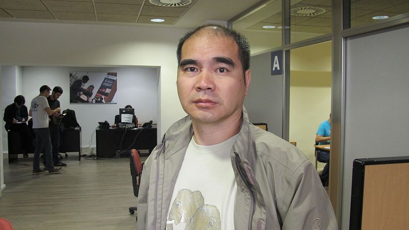 El gran artista chino, Chen Weidong