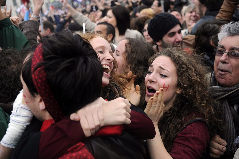 EL SOCIALISTA FRANÇOIS HOLLANDE ELEGIDO PRESIDENTE DE FRANCIA, SEGÚN SONDEOS
