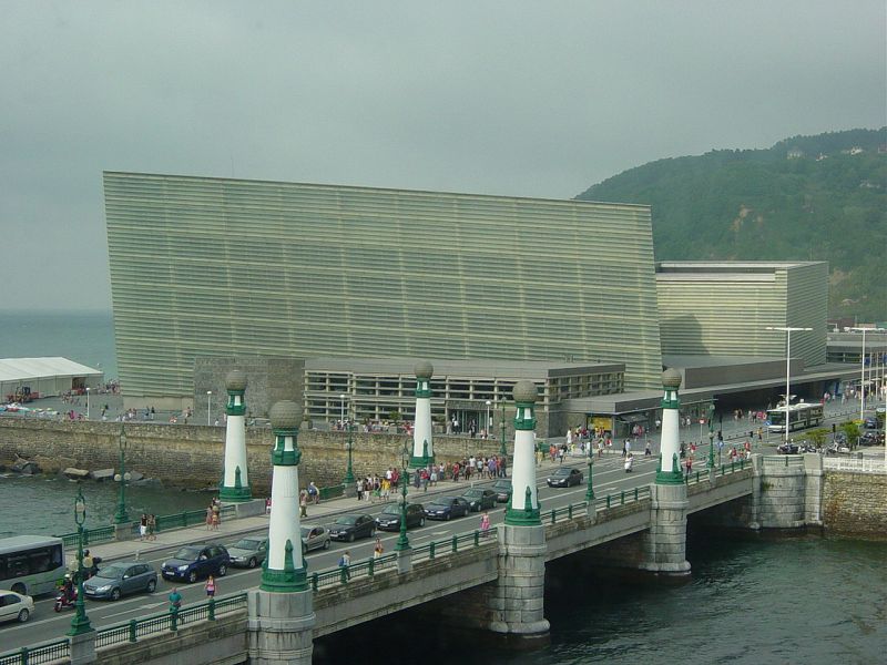 El Palacio de Kursaal en San Sebastián
