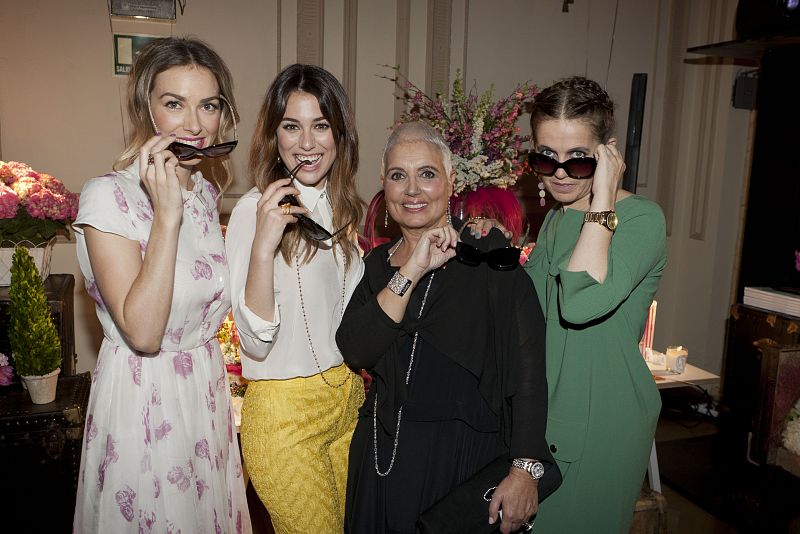 Kira Miró, Blanca Suárez, Rosa Oriol y Rosa Tous - Fiesta Tous