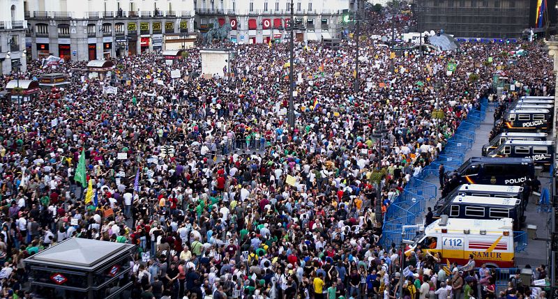 Primer aniversario del 15M