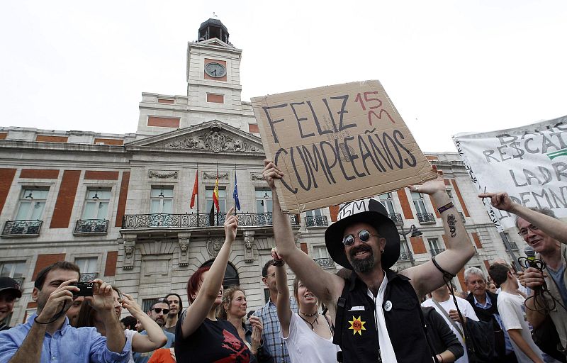 Primer aniversario del 15M