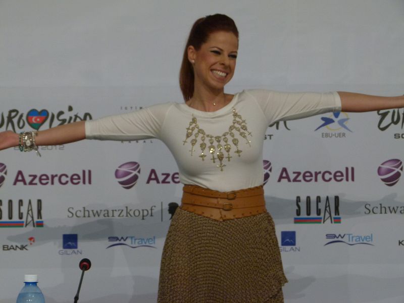 Parte de la prensa internacional acreditada en el Festival definen a Pastora como "la mejor voz de Eurovisión 2012"