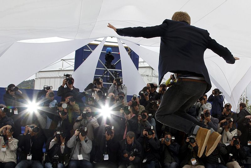Jeremie Renier durante el photocall de"Elefante Blanco", de Pablo Trapero