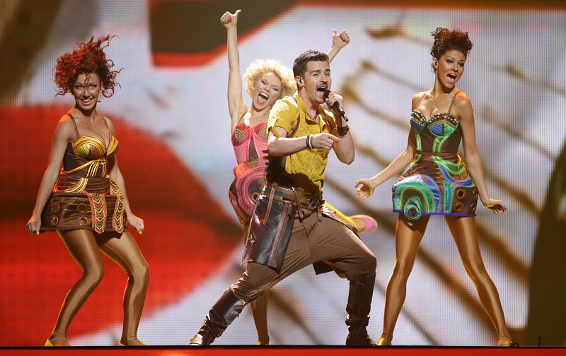 El representante de Moldavia, Pasha Parfeny