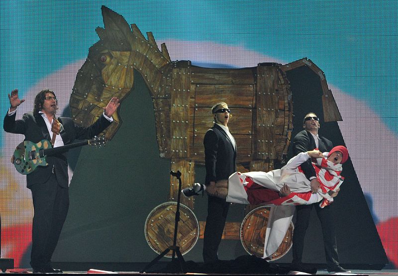 El representante de Montenegro, Rambo Amadeus