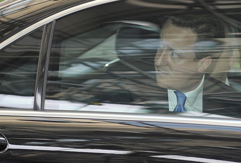 El primer ministro británico, David Cameron, llega a la cumbre europea