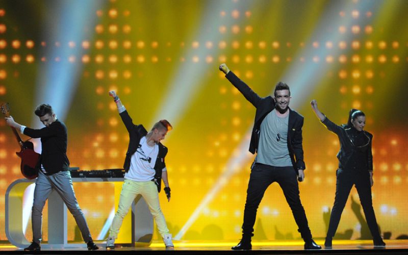 Kurt Calleja, de Malta, canta "This is the night"