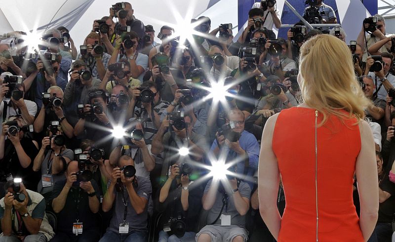 Nicole Kidman durante el photocall de la película "The Paperboy ", dirigida por Lee Daniels, en Cannes