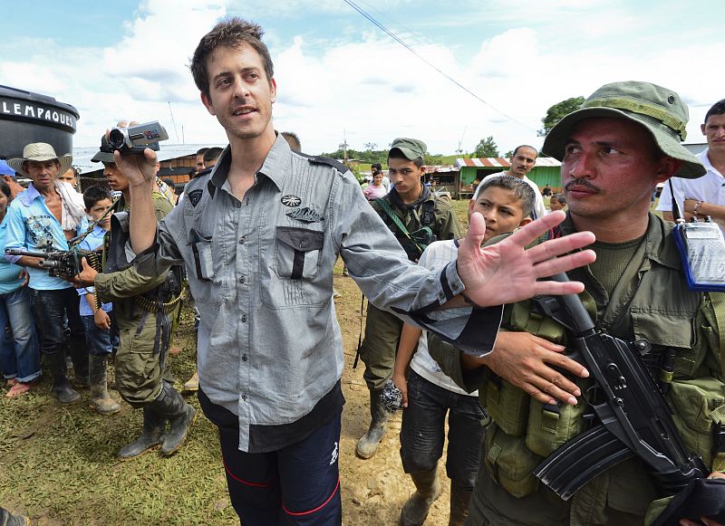 Langlois, secuestrado durante un mes por las FARC.