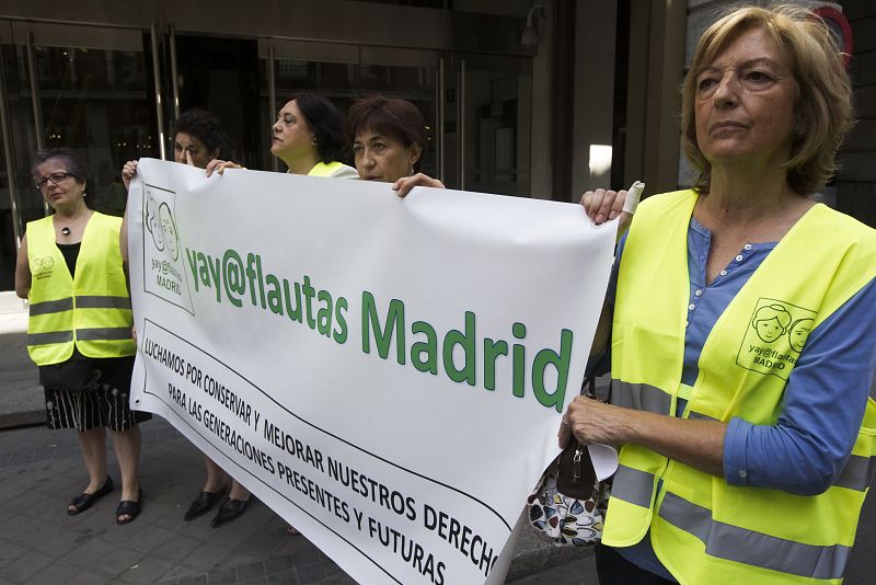 PROTESTA DE INDIGNADOS MAYORES