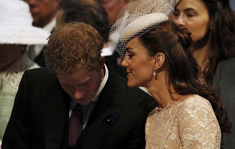 Los duques de Cambridge, el príncipe Guillermo y su mujer Catalina.