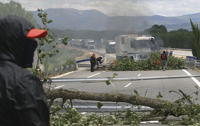 Huelga mineros León y Asturias